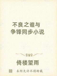 不良之誰與爭鋒同步小說